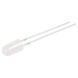 LED 4,8mm Alb Cald Clipire 1560-2180mcd 60° 20mA 3/3,5/5V | Electronic-mag.ro | Componente Electronice