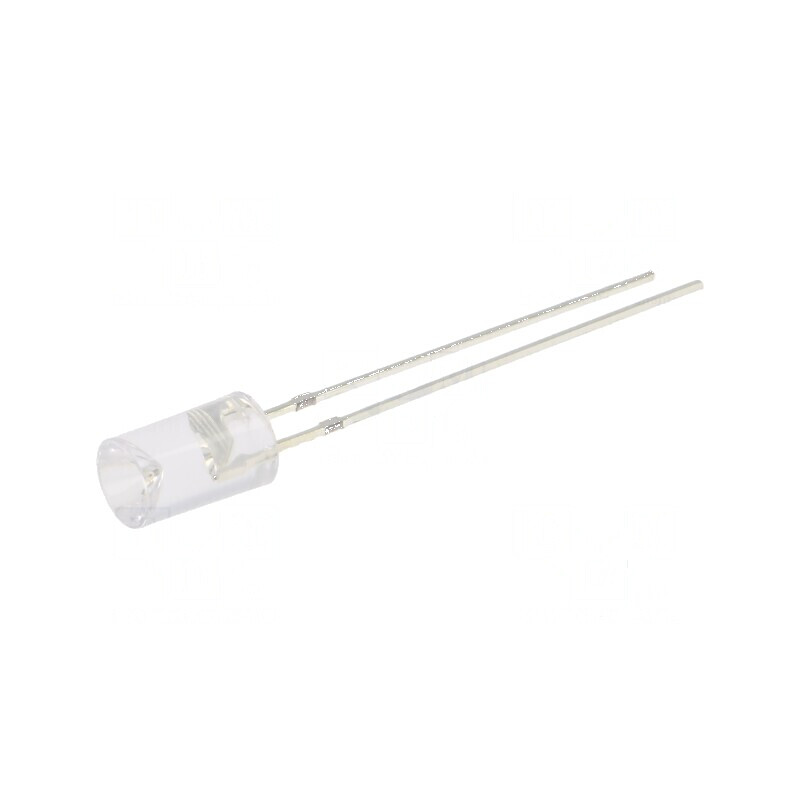 LED 5mm Portocalie 100-150mcd 120° Concav | Electronic-mag.ro | Componente Electronice