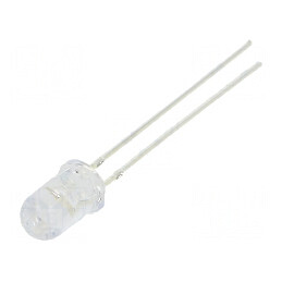 LED 5mm verde/albastru 30° convex nr. term 2 | Electronic-mag.ro | Componente Electronice