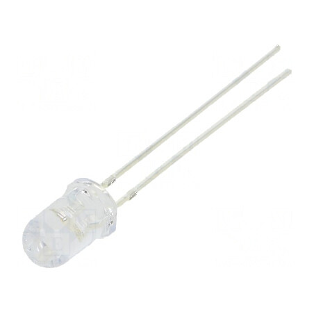 LED 5mm verde/albastru 30° convex nr. term 2 | Electronic-mag.ro | Componente Electronice
