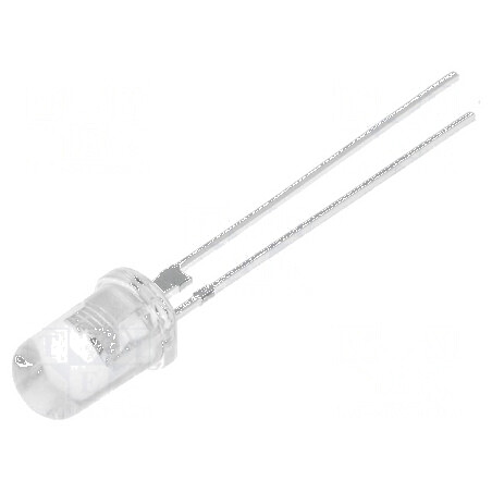 LED 5mm roșie 18000-22000mcd 30° convex | Electronic-mag.ro | Componente Electronice