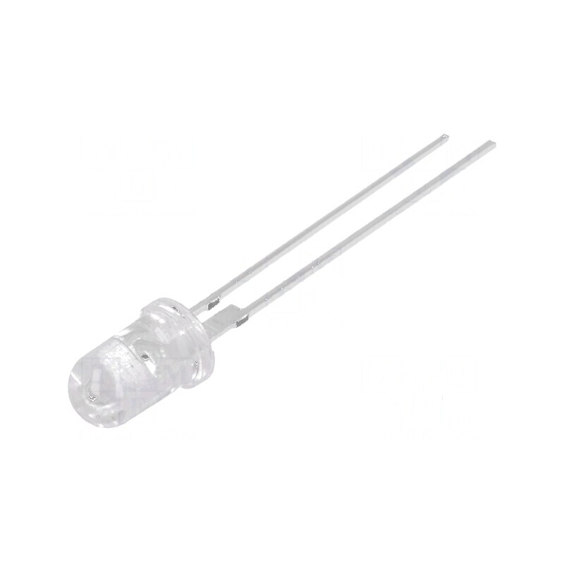 LED 5mm galben 40000÷55000mcd 15° convex | Electronic-mag.ro | Componente Electronice