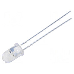 LED 5mm galbenă cu efect de lumânare, clipire 30° 20mA | Electronic-mag.ro | Componente Electronice