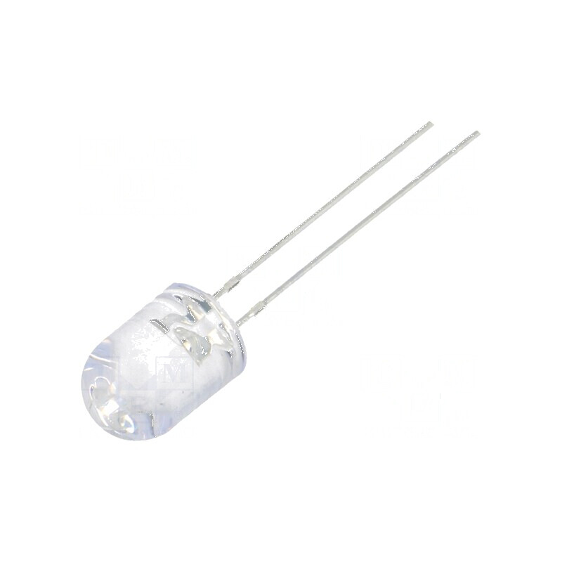 LED galben 8mm 7000mcd 30° convex 5-20V | Electronic-mag.ro | Componente Electronice