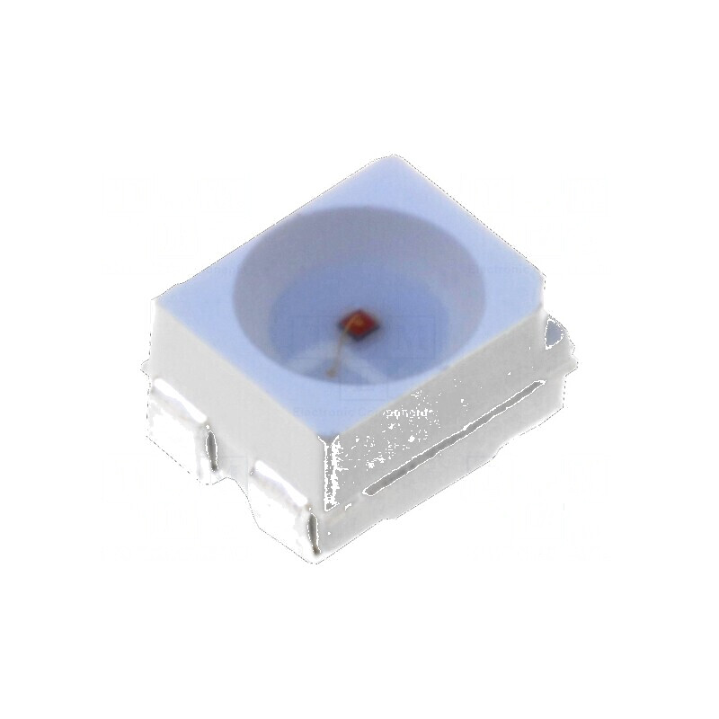 LED SMD 3528 Galben PLCC4 1560-1800mcd 3,5x2,8x1,9mm 120° | Electronic-mag.ro | Componente Electronice