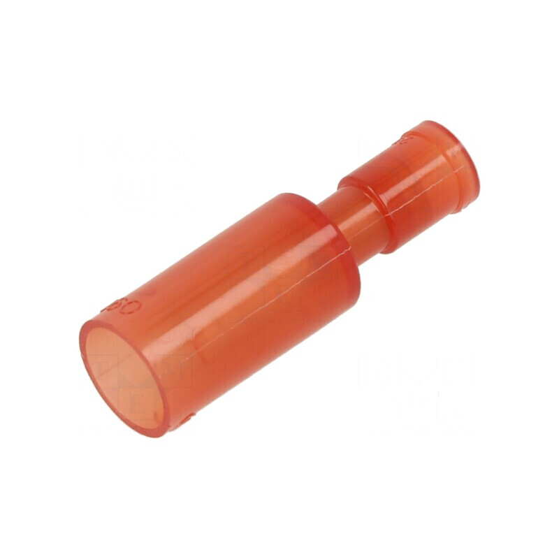 Terminal rotund tată Ø 4mm pentru cablu 0,75-1,25mm² crimpat | Electronic-mag.ro | Componente Electronice