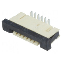 Conector FFC/FPC vertical 6 PIN ZIF SMT 0,5A -40÷85°C | Electronic-mag.ro | Componente Electronice