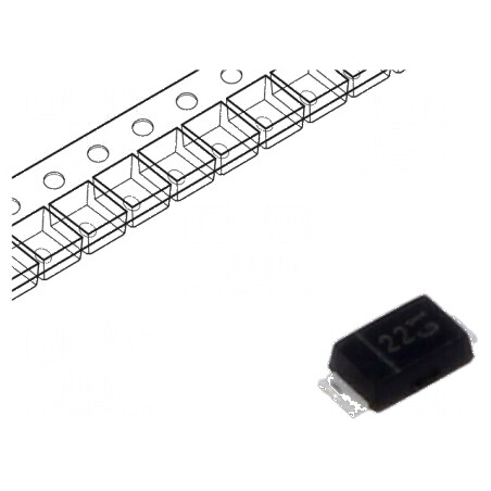 Diodă Schottky SMD 30V 2A PowerDI®323 | Electronic-mag.ro | Componente Electronice