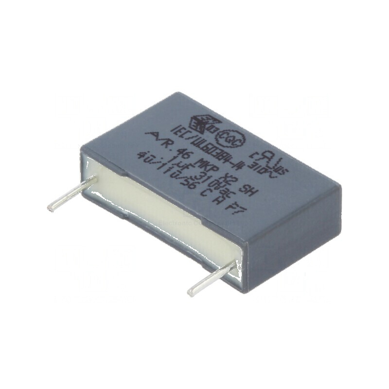 Condensator polipropilenă X2 100nF 18x11x5mm THT ±10% | Electronic-mag.ro | Componente Electronice Condensator polipropilenă X2 100nF 18x11x5mm THT ±10% | Electronic-mag.ro | Componente Electronice