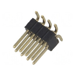 Conector şir pini tată 8 pini 1,27mm verticale | Electronic-mag.ro | Componente Electronice