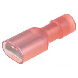 Terminal plat mamă 6,3mm 0,8mm crimpat pentru cablu 0,75-1,25mm2 | Electronic-mag.ro | Componente Electronice