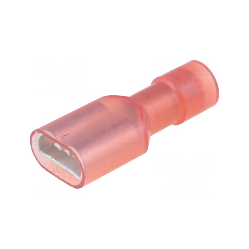 Terminal plat mamă 6,3mm 0,8mm crimpat pentru cablu 0,75-1,25mm2 | Electronic-mag.ro | Componente Electronice Terminal plat mamă 6,3mm 0,8mm crimpat pentru cablu 0,75-1,25mm2 | Electronic-mag.ro | Componente Electronice