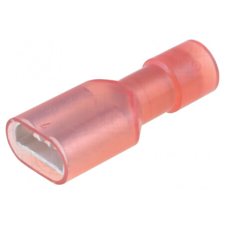 Terminal plat mamă 6,3mm 0,8mm crimpat pentru cablu 0,75-1,25mm2 | Electronic-mag.ro | Componente Electronice