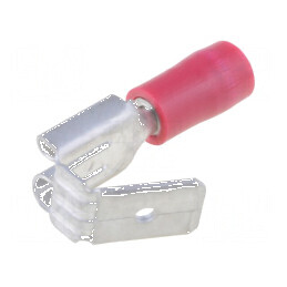 Terminal plat 6,3mm mamă/tată 0,75-1,25mm² crimpat | Electronic-mag.ro | Componente Electronice
