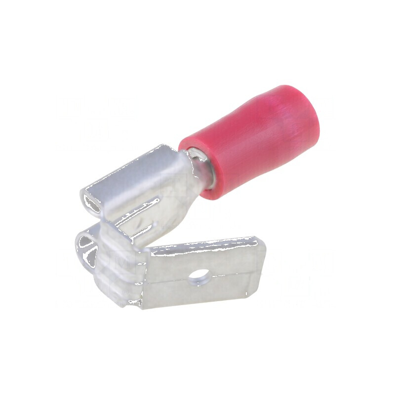 Terminal plat 6,3mm mamă/tată 0,75-1,25mm² crimpat | Electronic-mag.ro | Componente Electronice