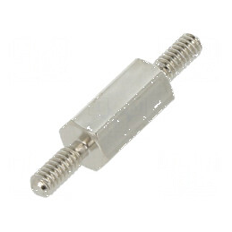 Piuliță distanțieră filetată 8mm M2 hexagonală | Electronic-mag.ro | Componente Electronice