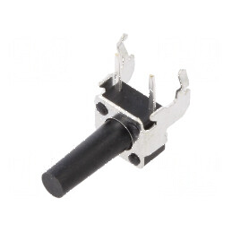 Microîntrerupător TACT SPST-NO 0,05A/24VDC THT | Electronic-mag.ro | Componente Electronice