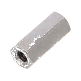 Piuliță distanțieră filetată 12mm UNC4-40 alamă | Electronic-mag.ro | Componente Electronice