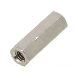 Piuliță distanțieră filetată 12mm M2,5 hexagonală | Electronic-mag.ro | Componente Electronice
