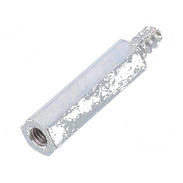 Piuliță distanțieră filetată M3, 20mm, hexagonală | Electronic-mag.ro | Componente Electronice