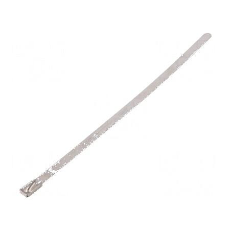 Colier de strângere oţel natural 150mm L, 4,6mm W, 445N | Electronic-mag.ro | Componente Electronice