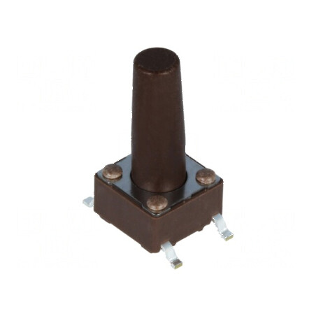 Microîntrerupător TACT SPST-NO 0,05A/12VDC SMT Poz: 2 | Electronic-mag.ro | Componente Electronice