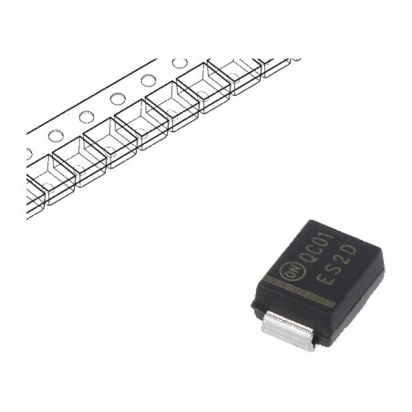 Diodă redresoare SMD 200V 2A 20ns SMB 0,9V | Electronic-mag.ro | Componente Electronice