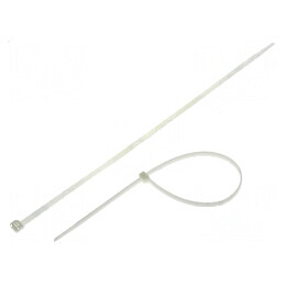 Colier de strângere poliamidă 450mm 8mm 784N naturală | Electronic-mag.ro | Componente Electronice