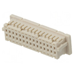 Conector cablu-placă DF20 1mm PIN 30 mamă fără contacte | Electronic-mag.ro | Componente Electronice