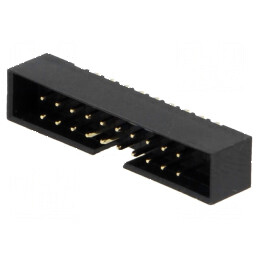 Conector IDC soclu tată 20 PIN THT gold flash 2mm | Electronic-mag.ro | Componente Electronice