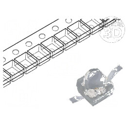 LED SMD Gull Wing Roșie 1900-3000mcd 4,5x2x2,8mm 20° 20mA | Electronic-mag.ro | Componente Electronice