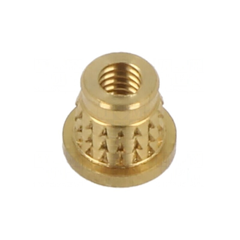 Adaos filetat alamă M2.5 4.1mm pentru plastic | Electronic-mag.ro | Componente Electronice Adaos filetat alamă M2.5 4.1mm pentru plastic | Electronic-mag.ro | Componente Electronice
