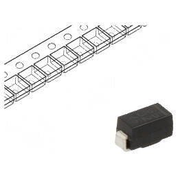 Diodă redresoare SMD 100V 1A DO214BA | Electronic-mag.ro | Componente Electronice