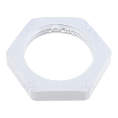 Piuliță M25 poliamidă 32mm filet metric pas 1.5 | Electronic-mag.ro | Componente Electronice