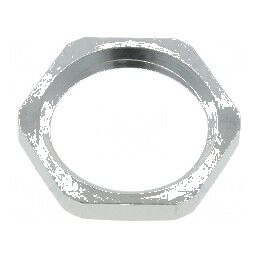 Piuliță PG9 alamă nichel 2,8mm 18mm Cheie Filet PG GM-MS | Electronic-mag.ro | Componente Electronice