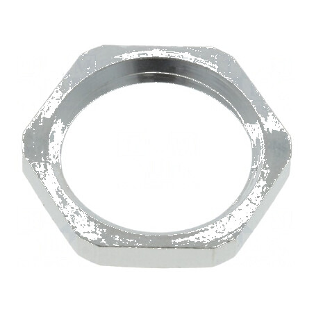 Piuliță PG9 alamă nichel 2,8mm 18mm Cheie Filet PG GM-MS | Electronic-mag.ro | Componente Electronice
