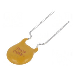 Siguranţă polimerică PTC 500mA Ø0,51x7,6mm | Electronic-mag.ro | Componente Electronice