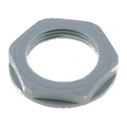 Piuliță PG13,5 poliamidă UL94V-2 27mm gri -20÷100°C Filet PG | Electronic-mag.ro | Componente Electronice