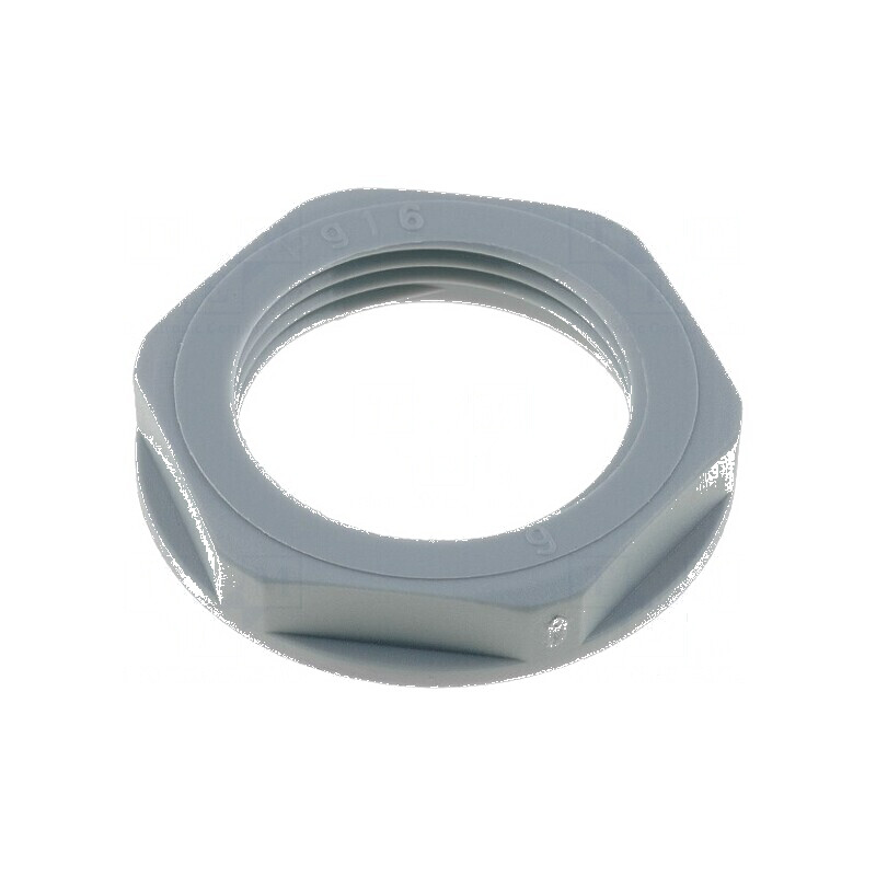 Piuliță PG13,5 poliamidă UL94V-2 27mm gri -20÷100°C Filet PG | Electronic-mag.ro | Componente Electronice Piuliță PG13,5 poliamidă UL94V-2 27mm gri -20÷100°C Filet PG | Electronic-mag.ro | Componente Electronice