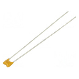 Condensator ceramic MLCC 10pF 100V C0G NP0 ±5% THT 2,54mm | Electronic-mag.ro | Componente Electronice