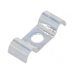 Clemă montată cu şurub 6mm pentru Øorif.montaj 6mm, lățime 12mm | Electronic-mag.ro | Componente Electronice