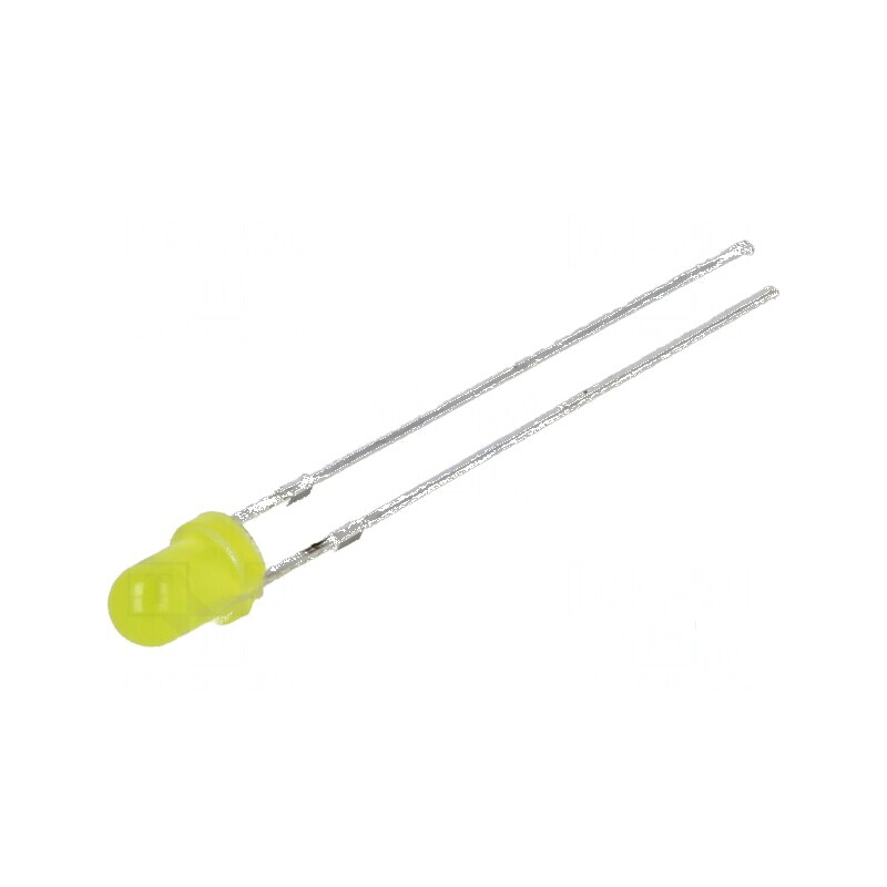 LED 3mm galben 45-68mcd 60° convex | Electronic-mag.ro | Componente Electronice LED 3mm galben 45-68mcd 60° convex | Electronic-mag.ro | Componente Electronice