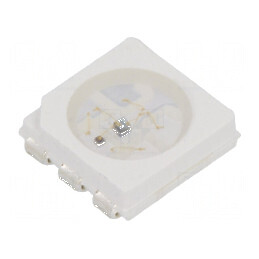 LED galben clipire 150-330mcd 120° 20mA 3-5VDC 5x5x1,5mm | Electronic-mag.ro | Componente Electronice