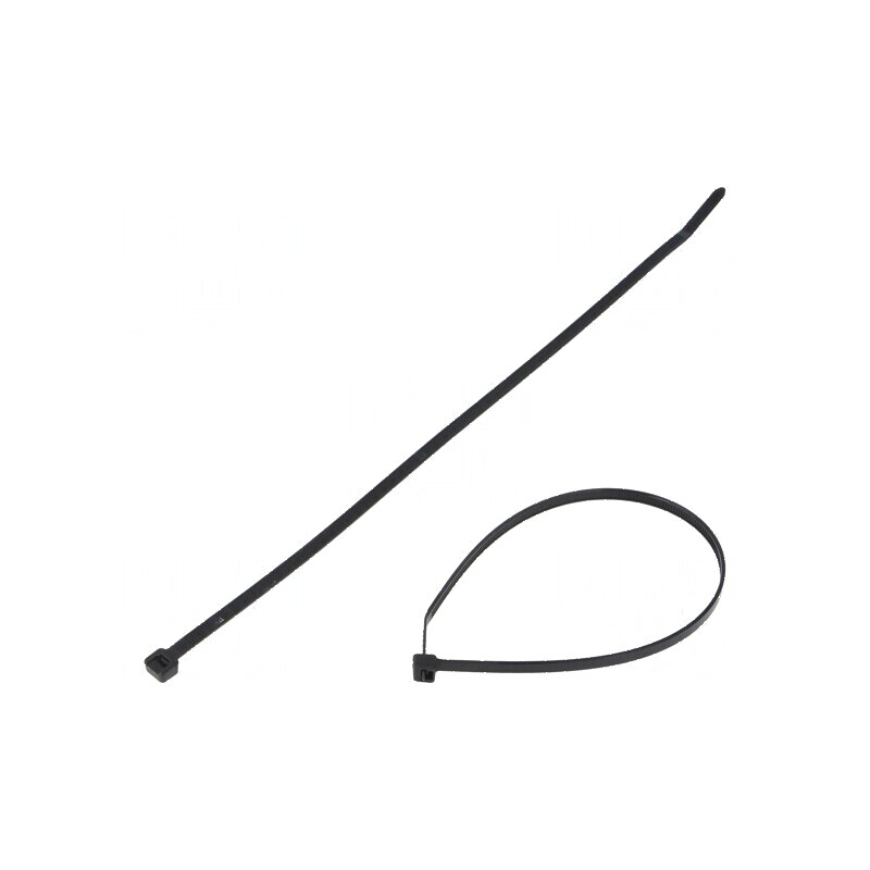 Colier de strângere poliamidă 292mm 4,8mm 222N negru | Electronic-mag.ro | Componente Electronice