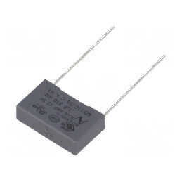 Condensator polipropilenă X2 R46 310V 100nF 18x5x11mm THT | Electronic-mag.ro | Componente Electronice
