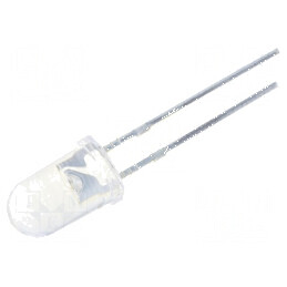 LED 5mm Verde 18000÷22000mcd 15° Convex | Electronic-mag.ro | Componente Electronice