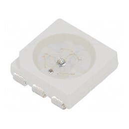 LED roșie clipire 150-330mcd 120° 20mA 3-5VDC 5x5x1,5mm | Electronic-mag.ro | Componente Electronice
