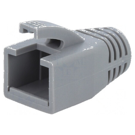 Protecție mufă RJ45 8mm gri | Electronic-mag.ro | Componente Electronice