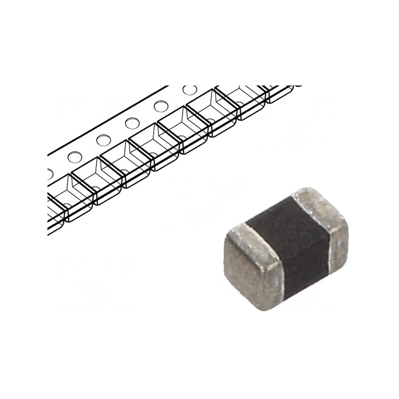 Inductor SMD 1008 2,2uH 1300mA 0,1Ω 40MHz ±20% | Electronic-mag.ro | Componente Electronice