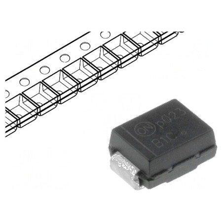 Diodă Schottky SMD 100V 1A SMB - Redresor  | Electronic-mag.ro | Componente Electronice